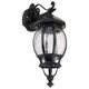 Vienna Downward Wall Light - Black Finish / B22 Vienna Downward Wall Light - Black Finish / B22